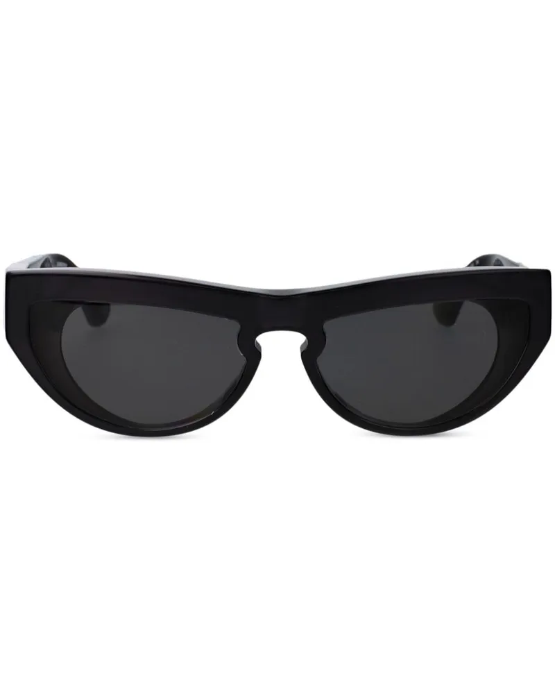 Burberry Sonnenbrille mit Cat-Eye-Gestell - Schwarz Schwarz