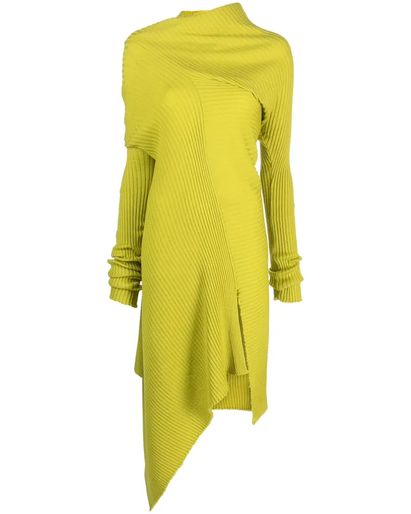 Marques ' Almeida Midikleid aus Merinowolle - Grün Grün