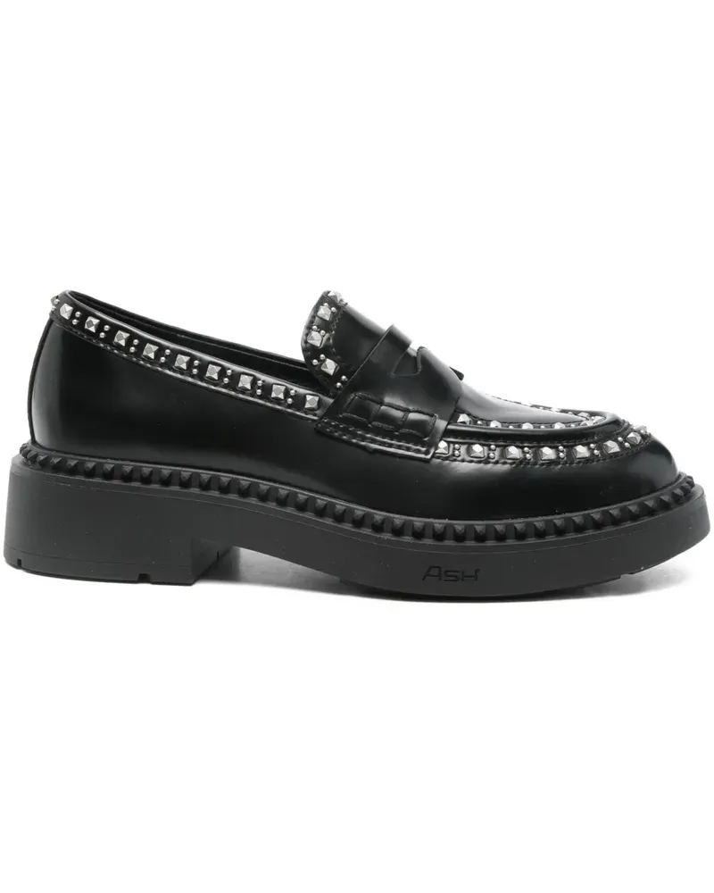 ash Mikka Loafer - Schwarz Schwarz