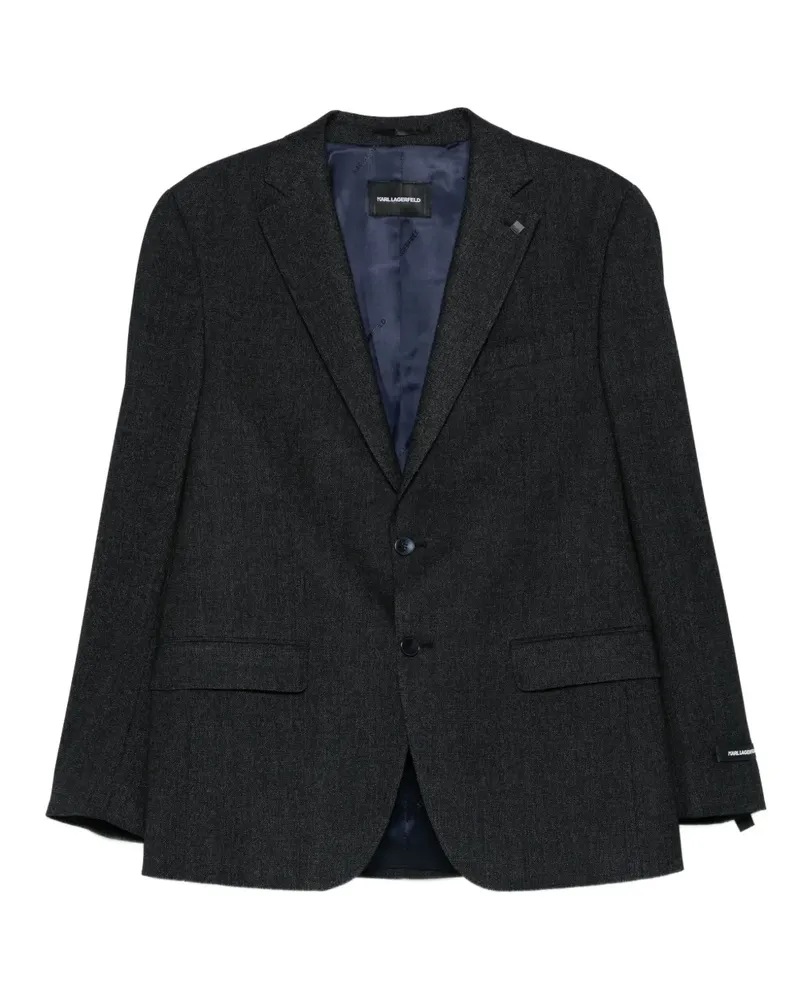 Karl Lagerfeld Jacke mit drei Knöpfen - Blau Blau