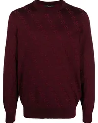 Billionaire Gestrickter Pullover Rot