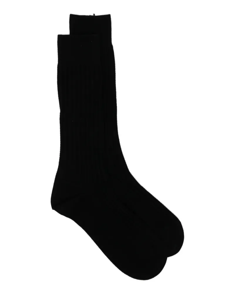 Ermenegildo Zegna Halbhohe Socken - Schwarz Schwarz