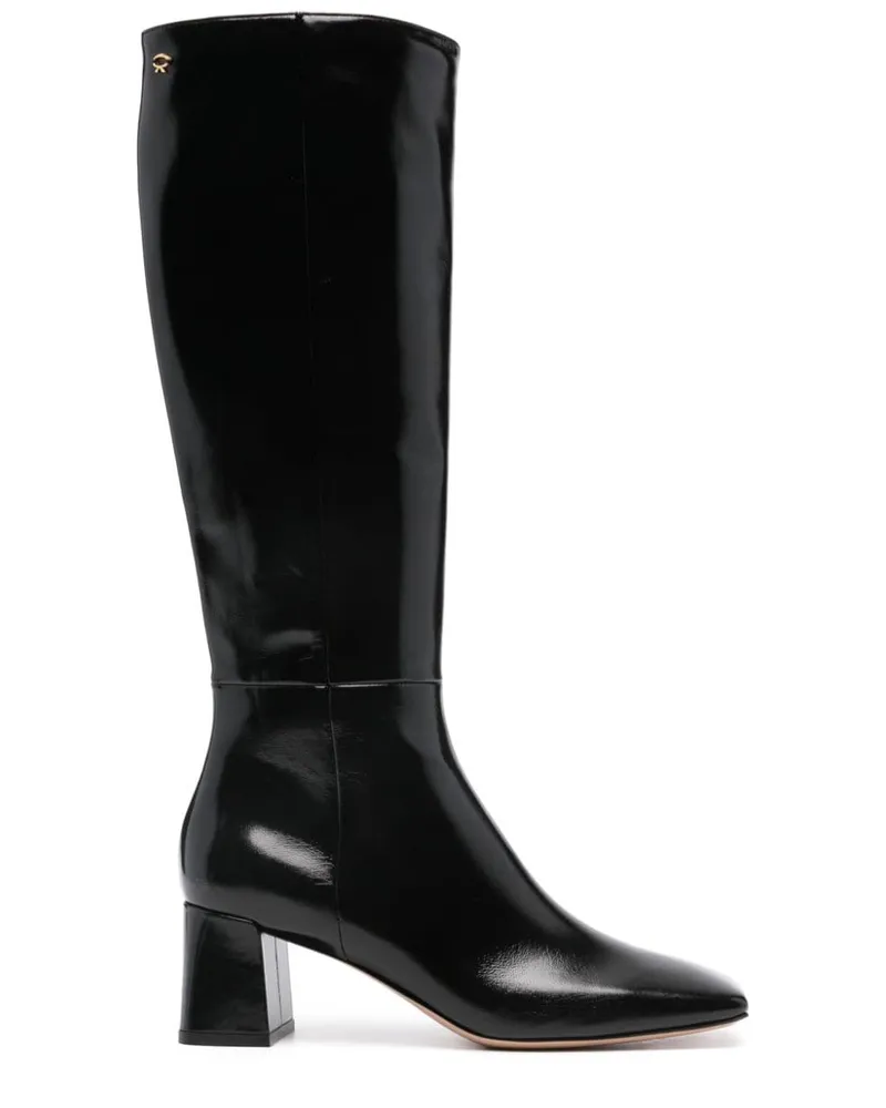Gianvito Rossi Kniehohe Stiefel - Schwarz Schwarz
