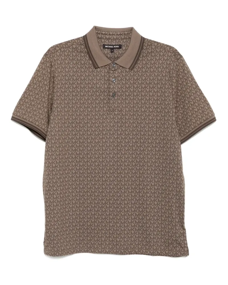 Michael Kors Poloshirt aus Baumwolle - Braun Braun