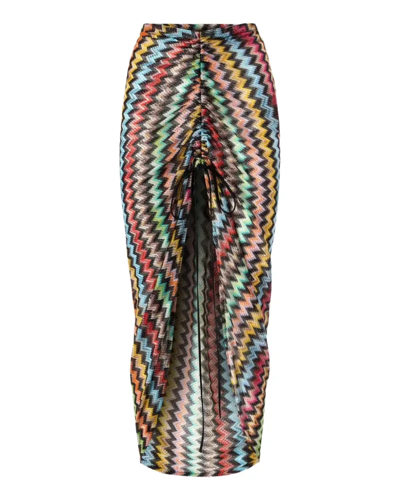 Missoni Rock mit Zickzackprint - Schwarz Schwarz
