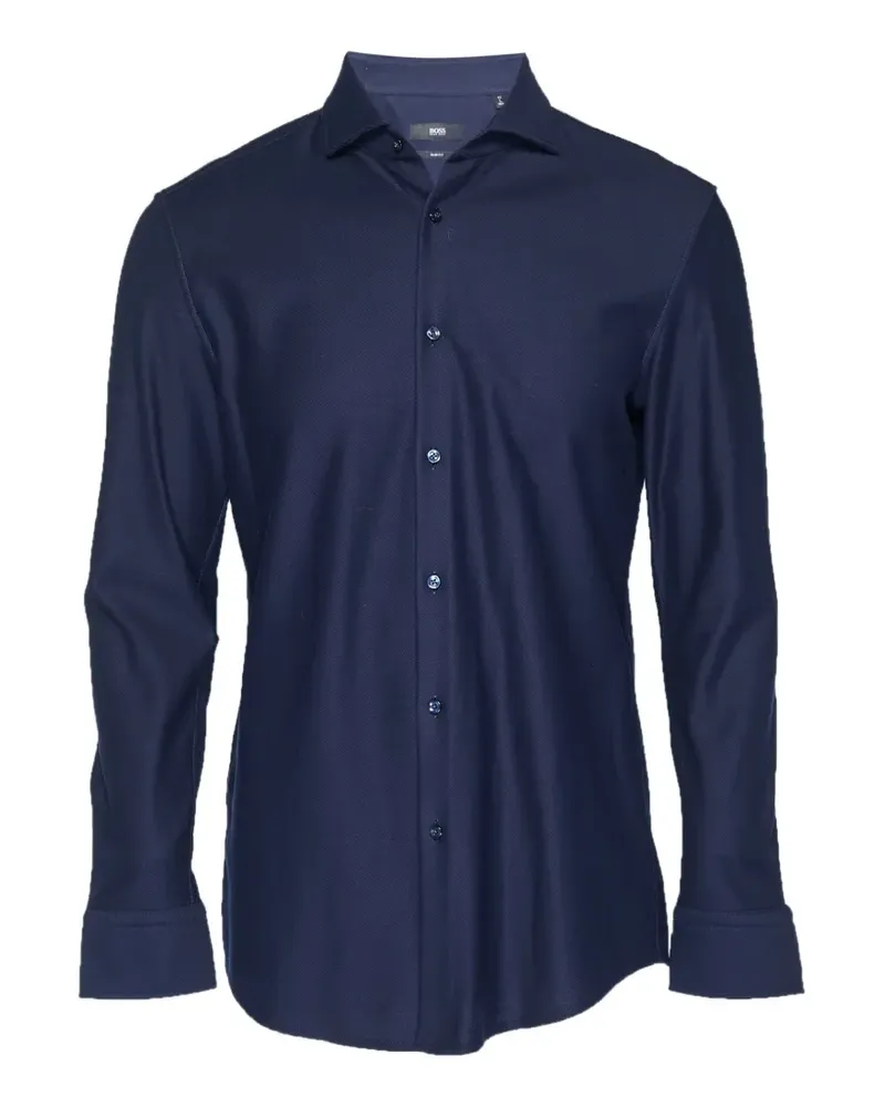 HUGO BOSS Hemd mit schmalem Schnitt - Blau Blau