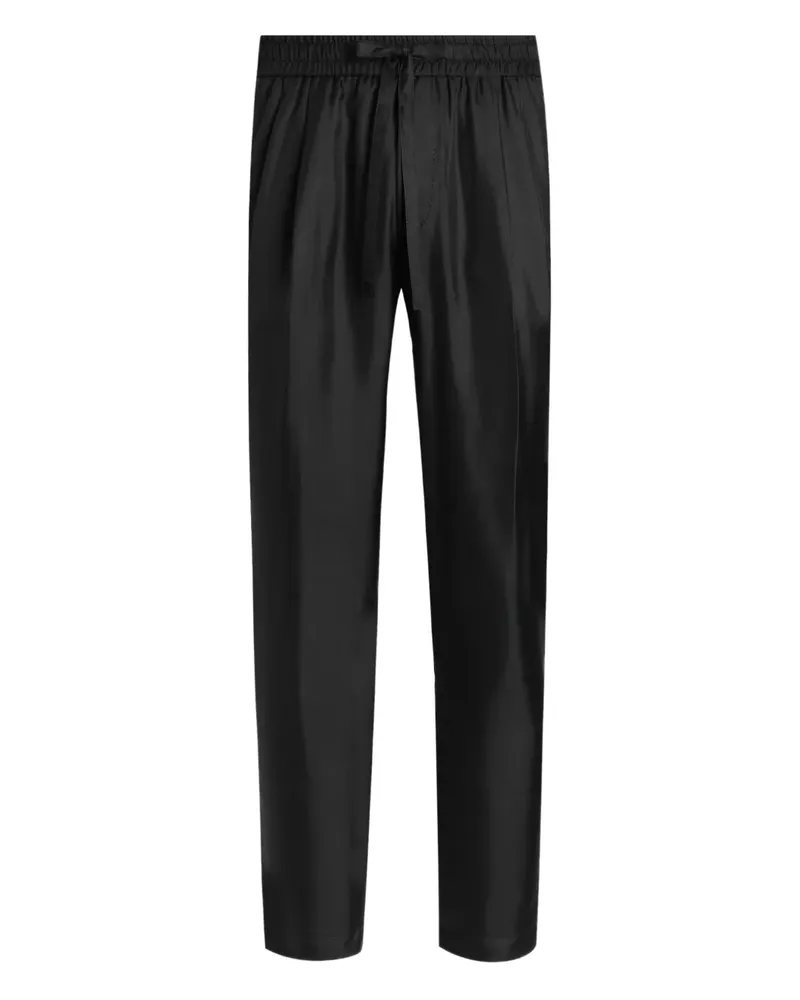 Dolce & Gabbana Hose mit elastischem Bund - Schwarz Schwarz