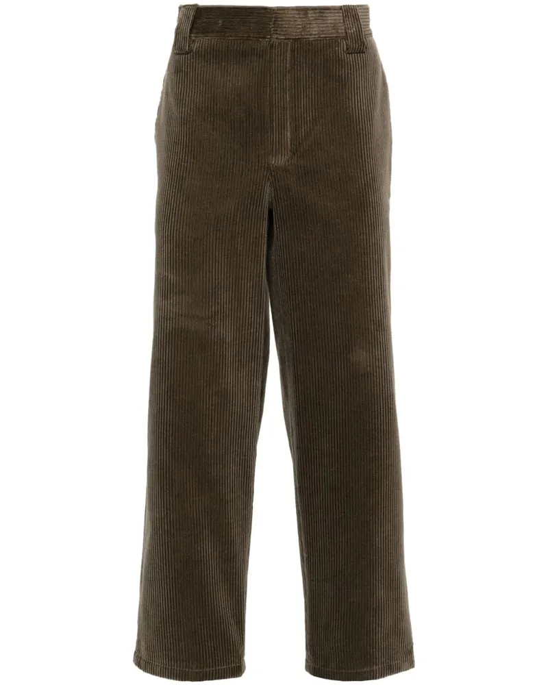 Golden Goose Hose aus Cord - Grün Grün