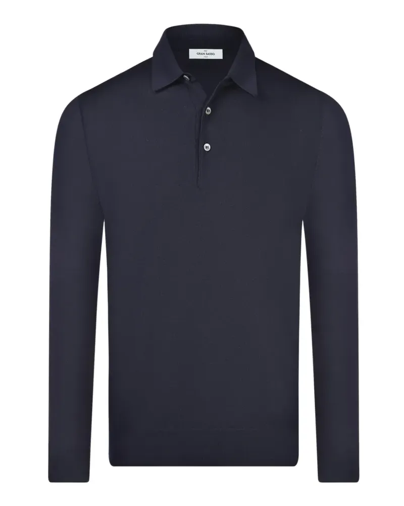 Gran Sasso Langärmeliger Pullover - Blau Blau
