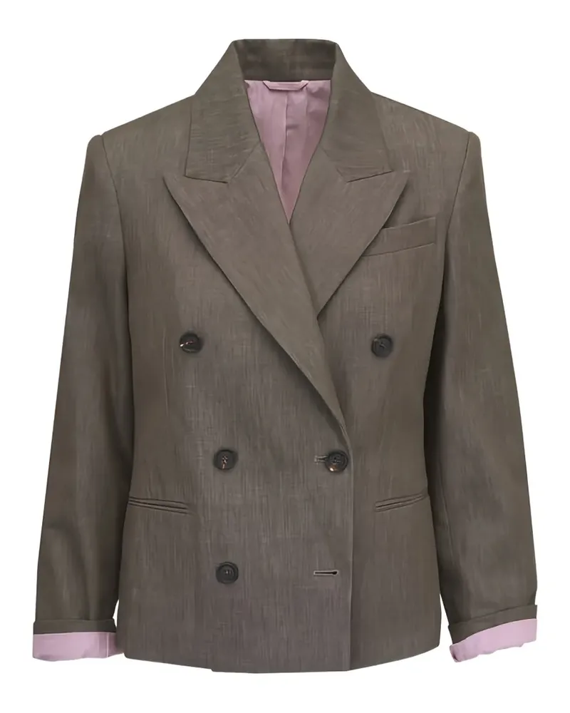 Brunello Cucinelli double-breasted jacket - Braun Braun