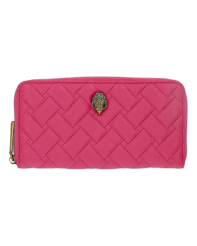 Kurt Geiger Kensington quilted wallet - Rosa Rosa