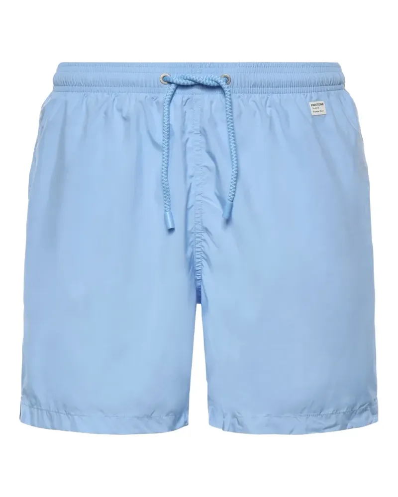 MC2 Saint Barth Pantone logo-patch swim shorts - Blau Blau