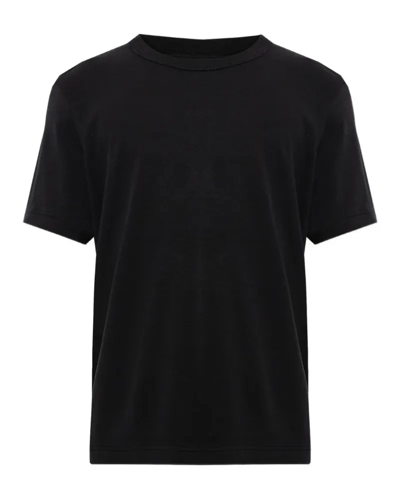 CDLP Heavyweight crew-neck short-sleeved t-shirt - Schwarz Schwarz