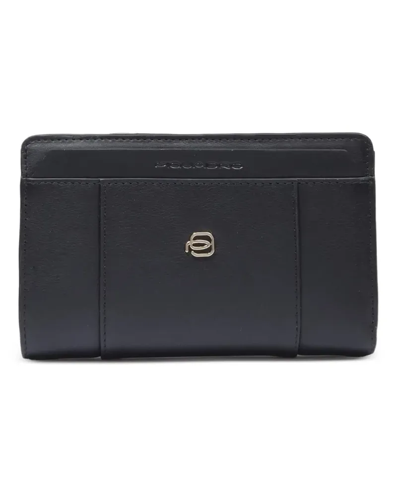 Piquadro bi-fold wallet - Schwarz Schwarz