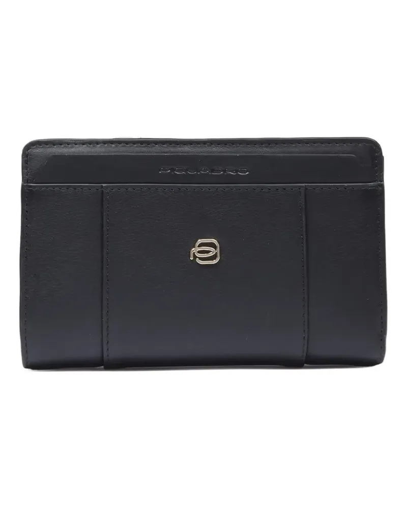Piquadro bi-fold wallet - Schwarz Schwarz