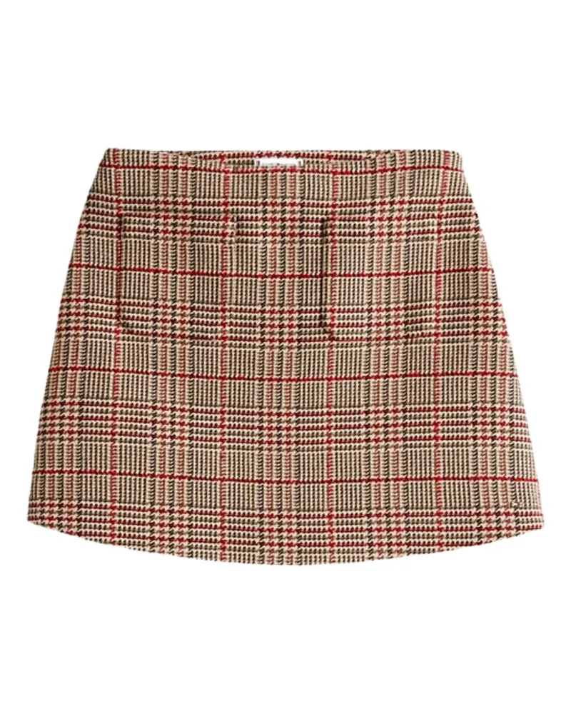 Tommy Hilfiger checked mini skirt - Rosa Rosa