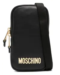 Moschino Handyhülle mit Logo Schwarz