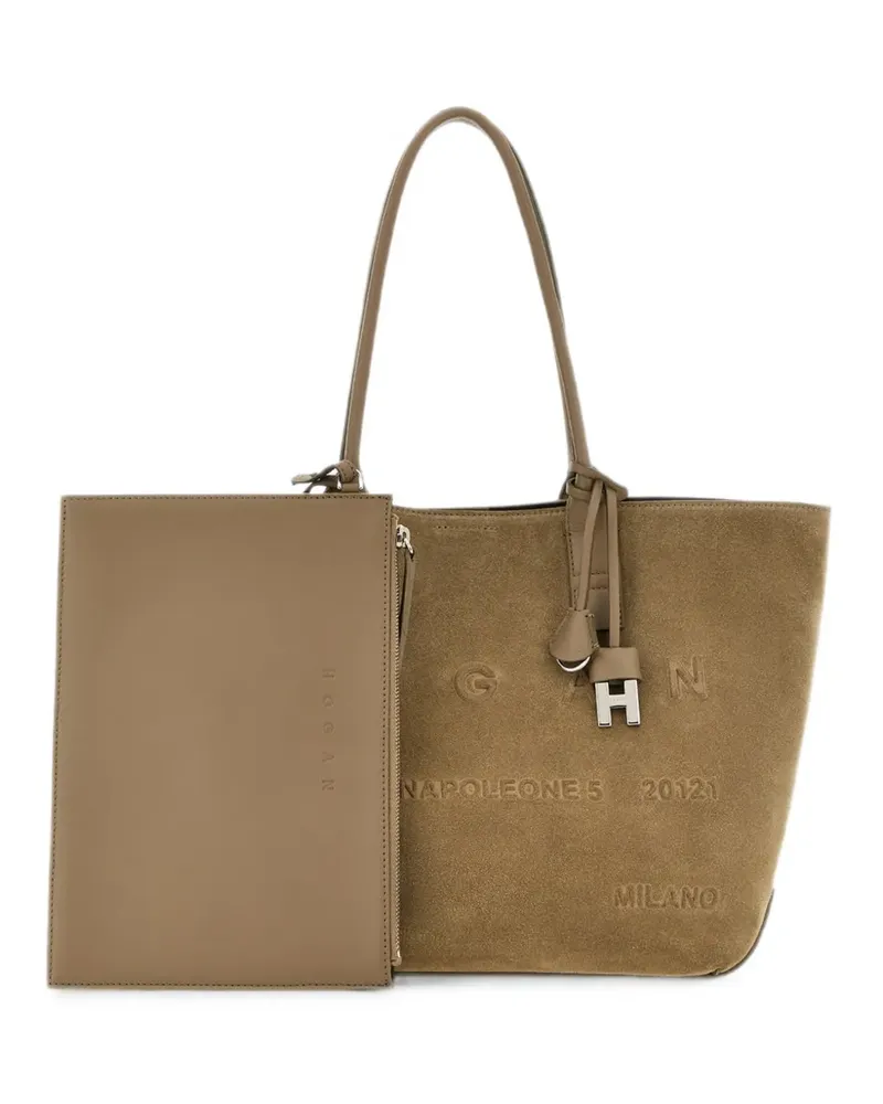 Hogan Address bag - Nude Nude