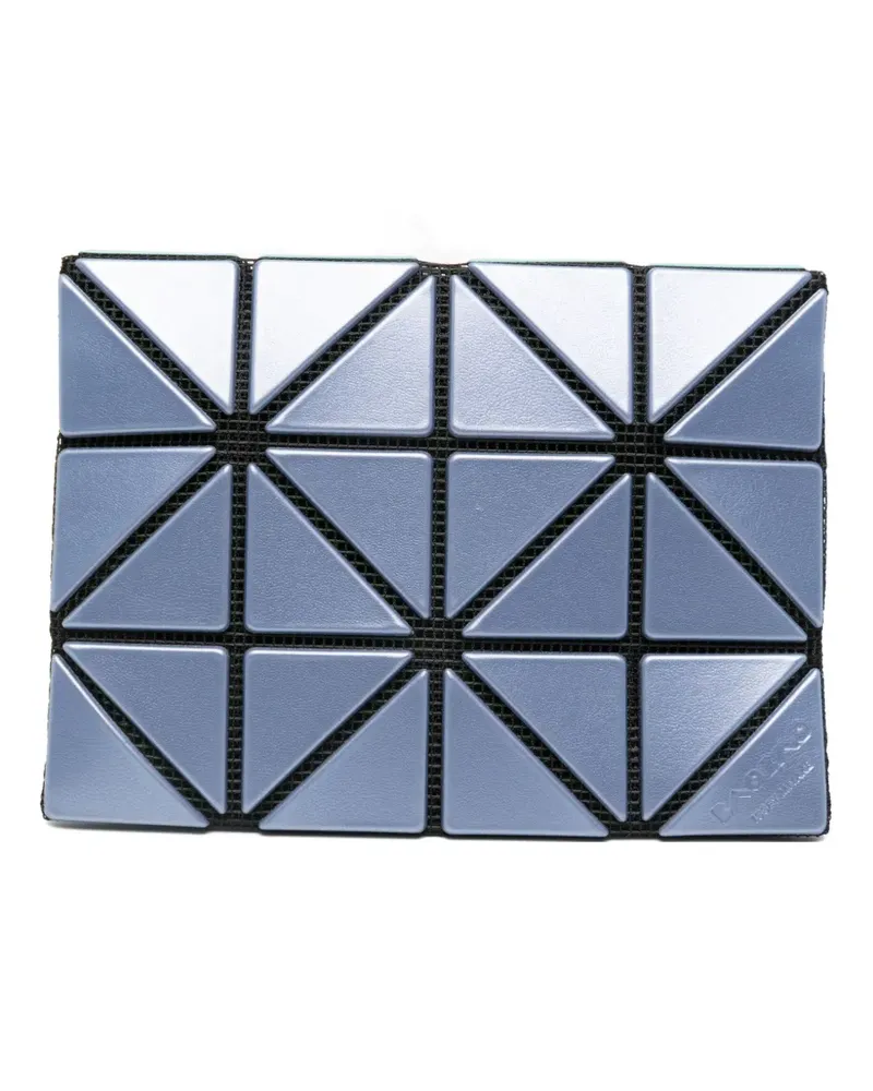 Issey Miyake Geometrisch gemustertes Portemonnaie - Blau Blau