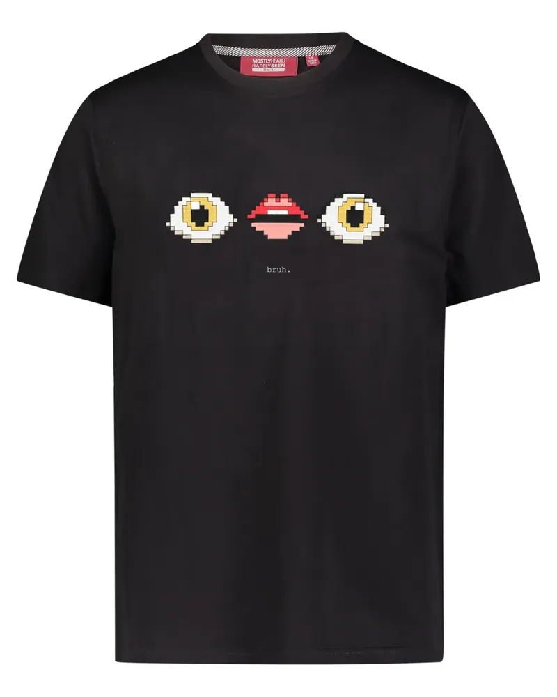 Mostly Heard Rarely Seen T-Shirt mit grafischem Print - Schwarz Schwarz