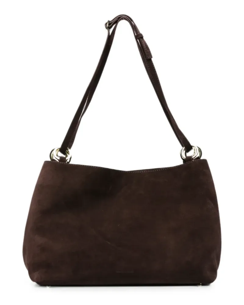 Manu Atelier Eterno ring-detail tote bag - Braun Braun