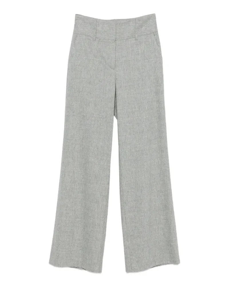 Lorena Antoniazzi Weite High-Waist-Hose - Grau Grau