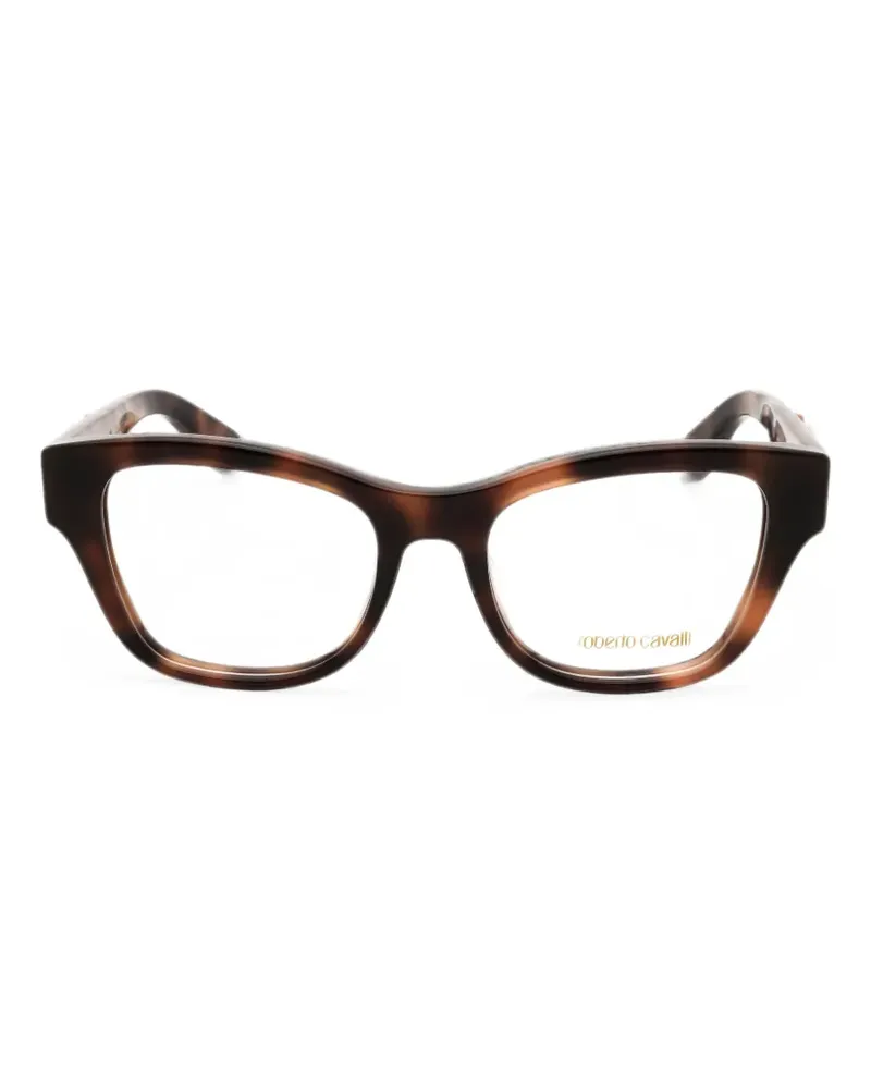 Roberto Cavalli Cat-Eye-Brille - Braun Braun