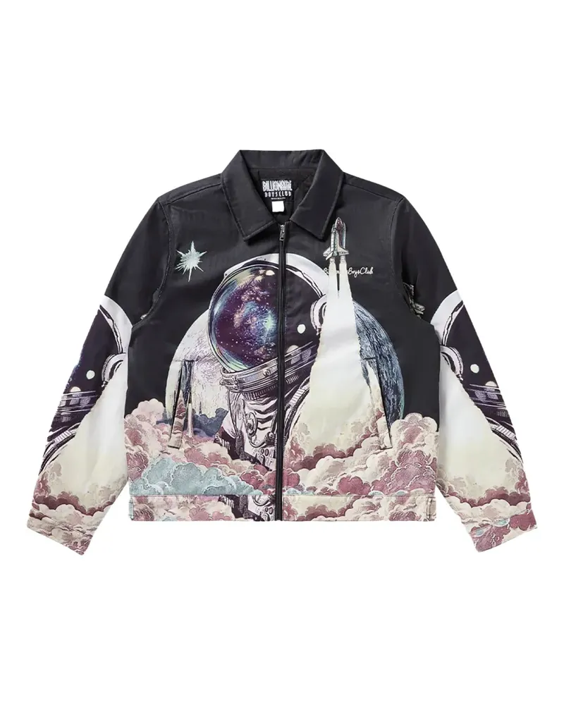 Billionaire Boys Club Flight Jacke - Schwarz Schwarz
