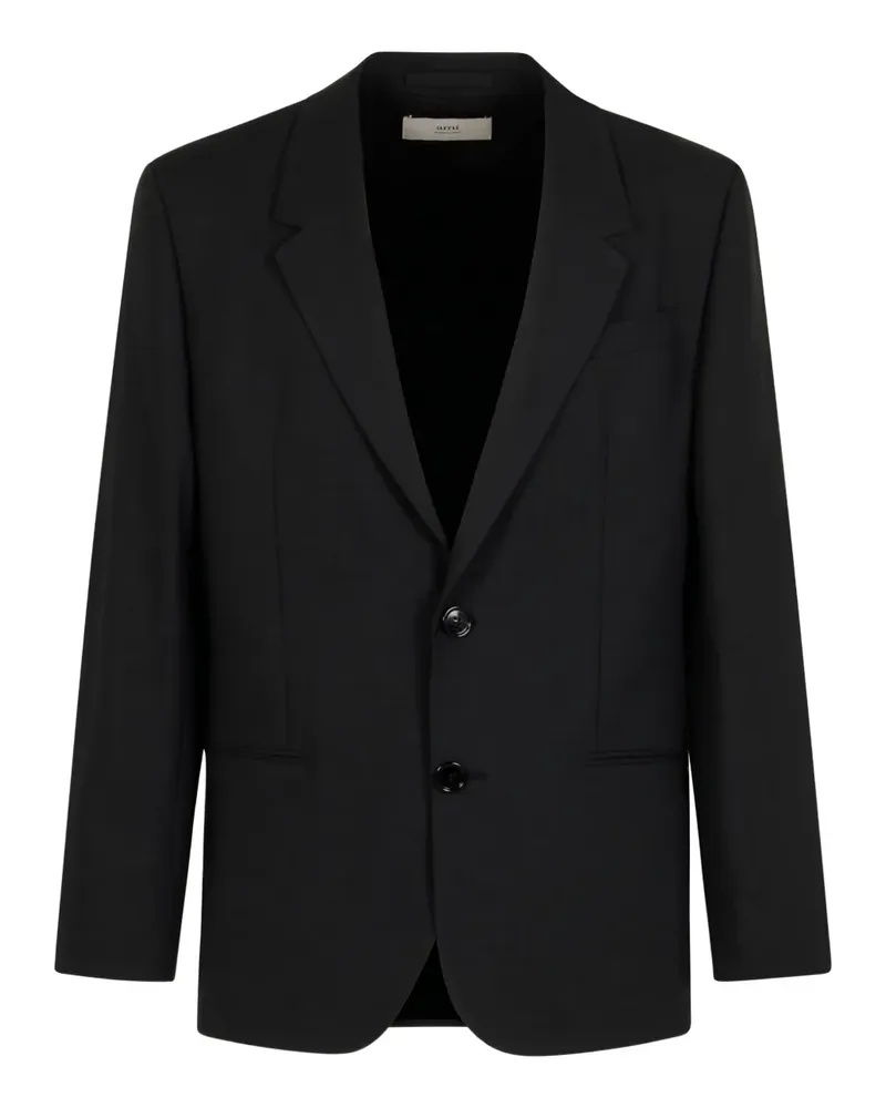 AMI Paris Einreihiges Sakko - Schwarz Schwarz