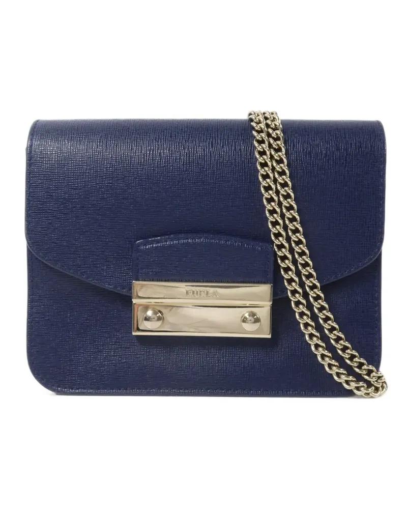 Furla Metropolis chain shoulder bag - Blau Blau