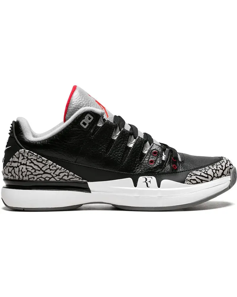 Nike Zoom Vapor AJ3' Sneakers - Schwarz Schwarz