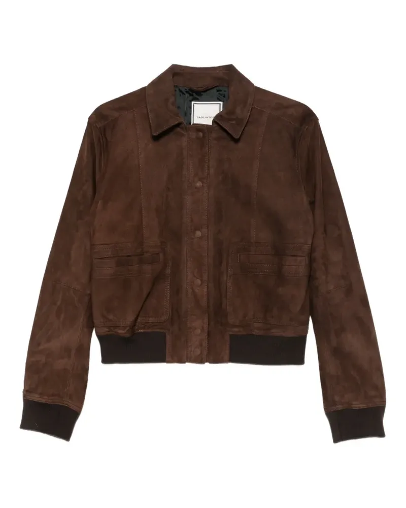 Tagliatore Katia Bomberjacke aus Wildleder - Braun Braun