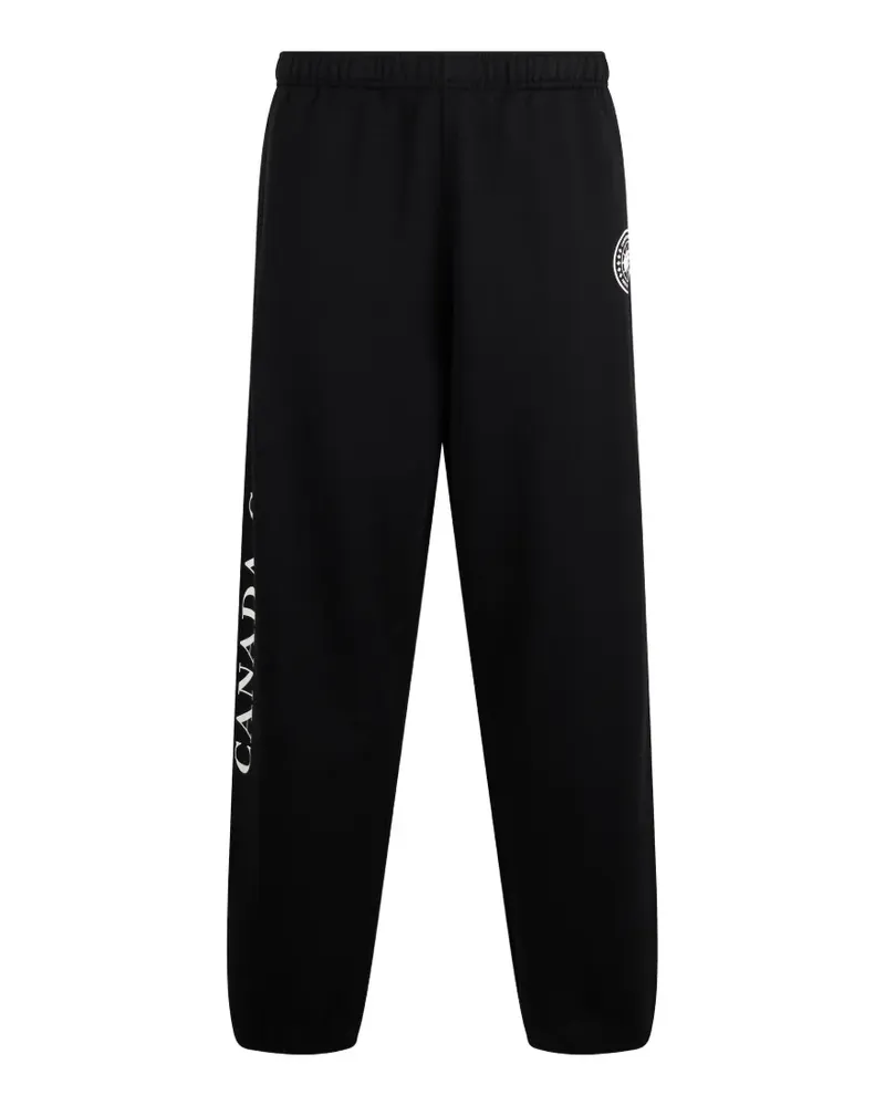 Canada Goose Rove logo-detail cotton track pants - Schwarz Schwarz