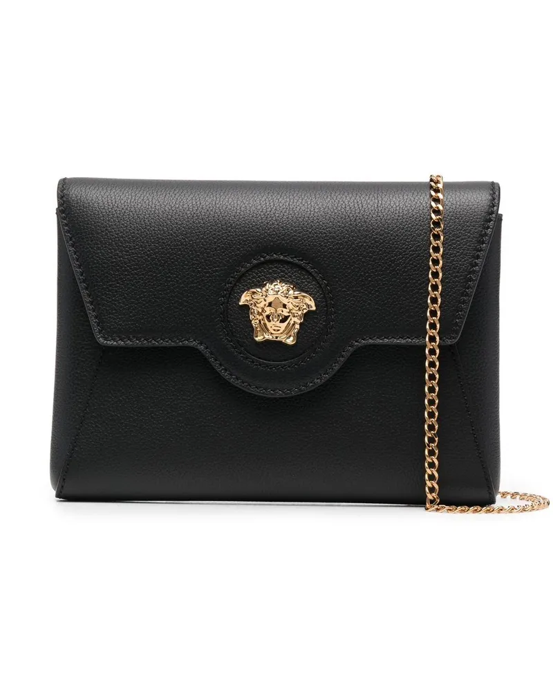 Versace Tasche mit Medusa-Schild - Schwarz Schwarz