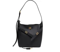 Kleine Bel Air Schultertasche - Schwarz