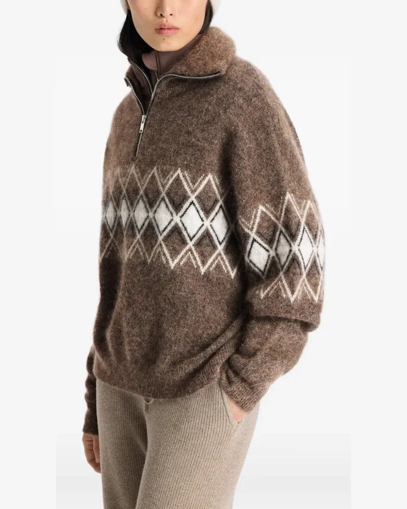 FUSALP Mireva Pullover - Braun Braun