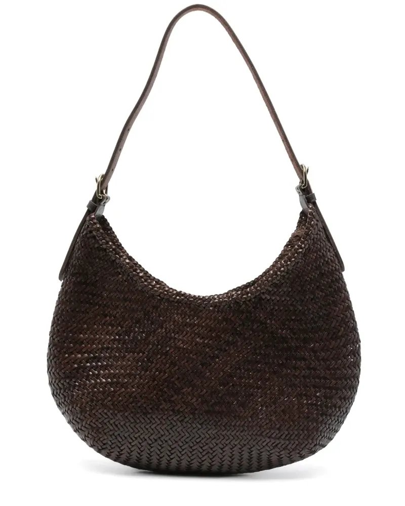 Dragon Diffusion Luna Mezza Schultertasche - Braun Braun