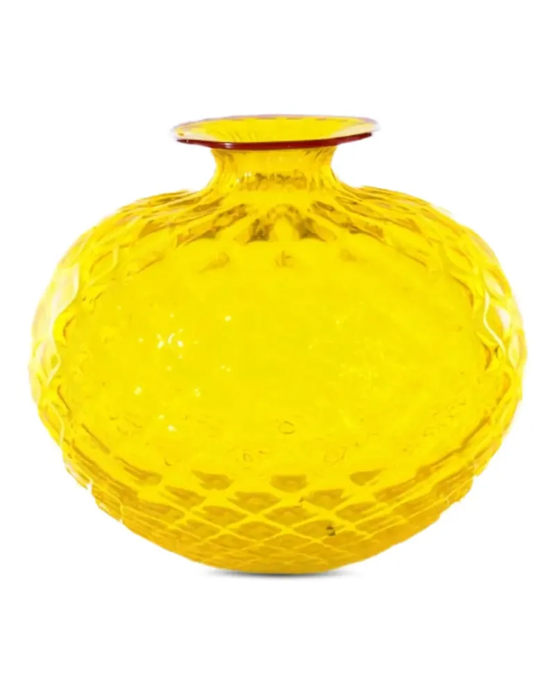 Venini Monofiori Balloton Vase - Gelb Gelb