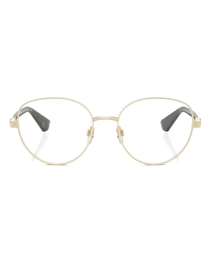 Burberry Brille mit ovalem Gestell - Gold Gold