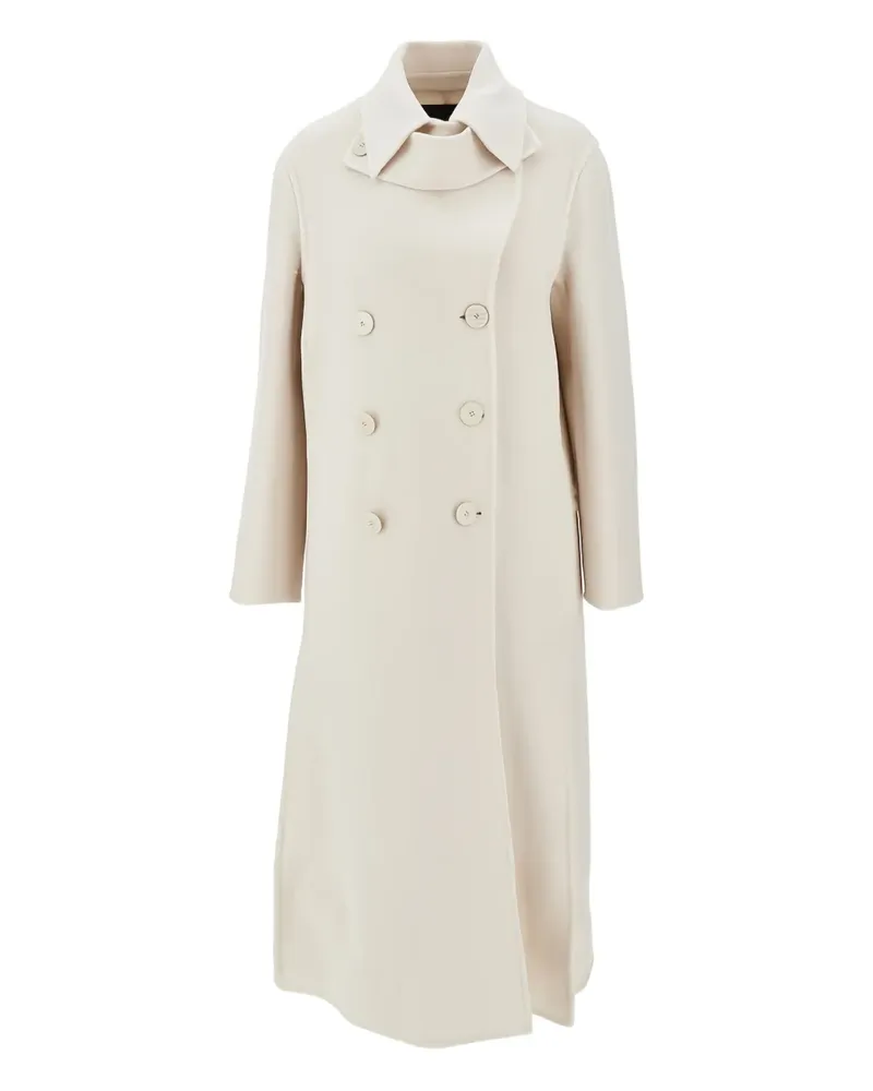 Seafarer double-breasted coat - Nude Nude