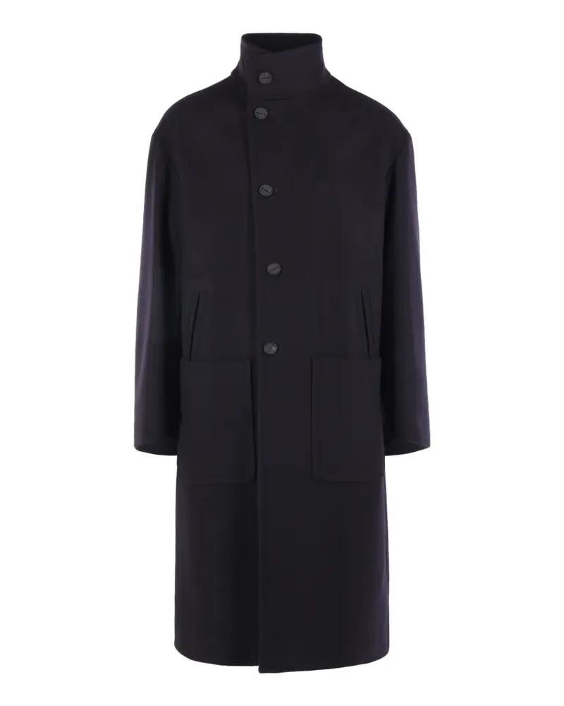 Hevò Savelletri single-breasted coat - Blau Blau