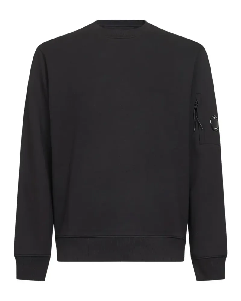 C.P. Company Lens-detail sweatshirt - Schwarz Schwarz