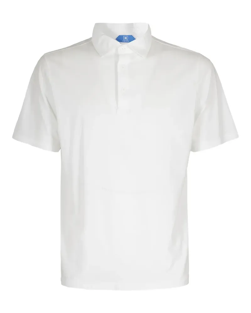 KIRED Poloshirt mit Knopfleiste - Weiß Weiß