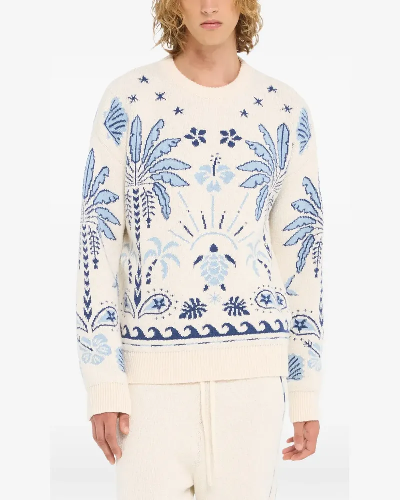 Alanui Echoes of the Island Pullover - Nude Nude