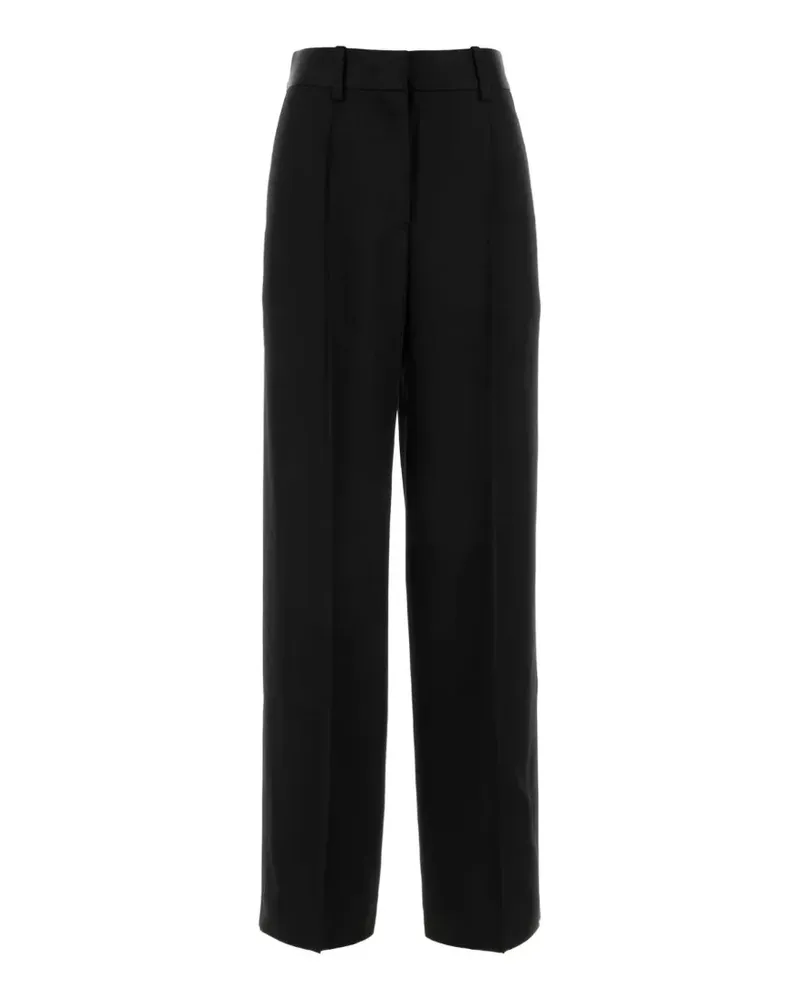 Jil Sander Hose mit geradem Schnitt - Schwarz Schwarz