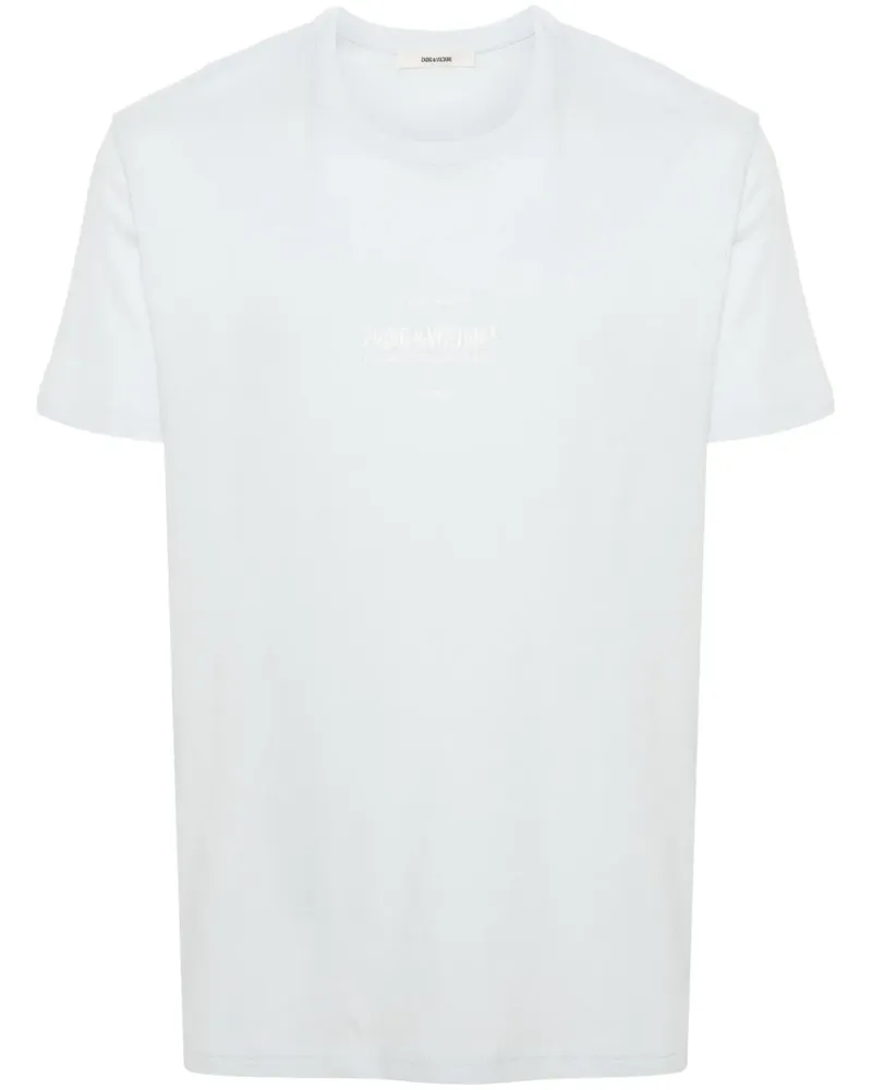 Zadig & Voltaire Jetty T-Shirt aus Baumwollgemisch - Blau Blau