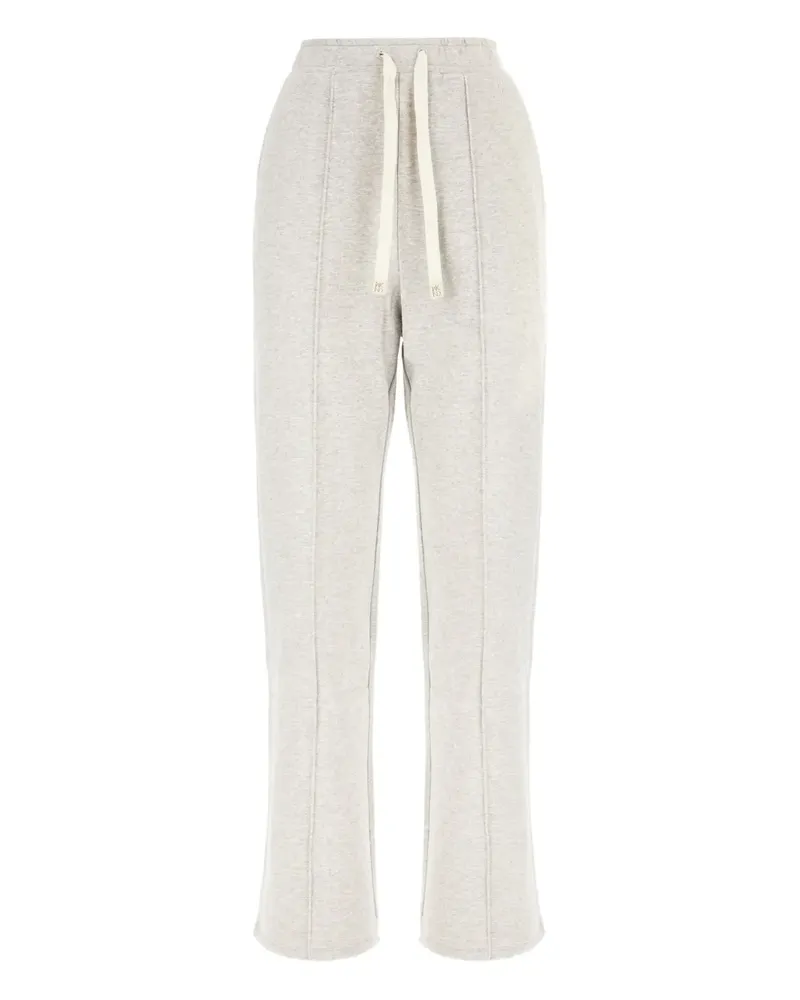 Max Mara Hose mit Kordelzug - Grau Grau
