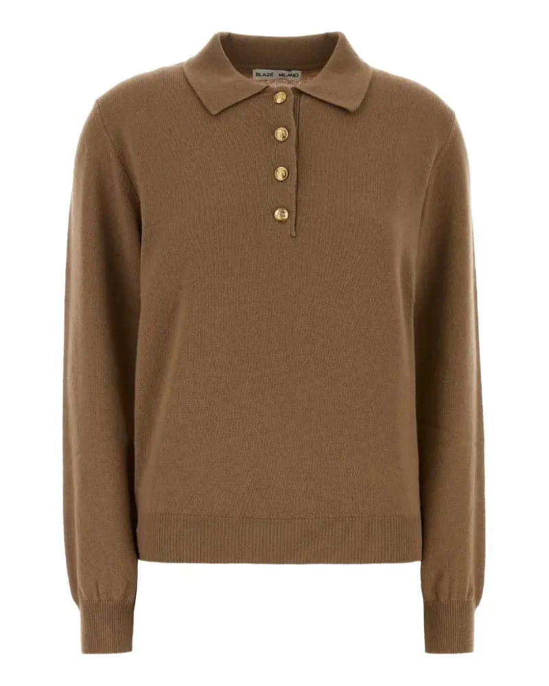 Blazé Milano Highland polo sweater - Braun Braun