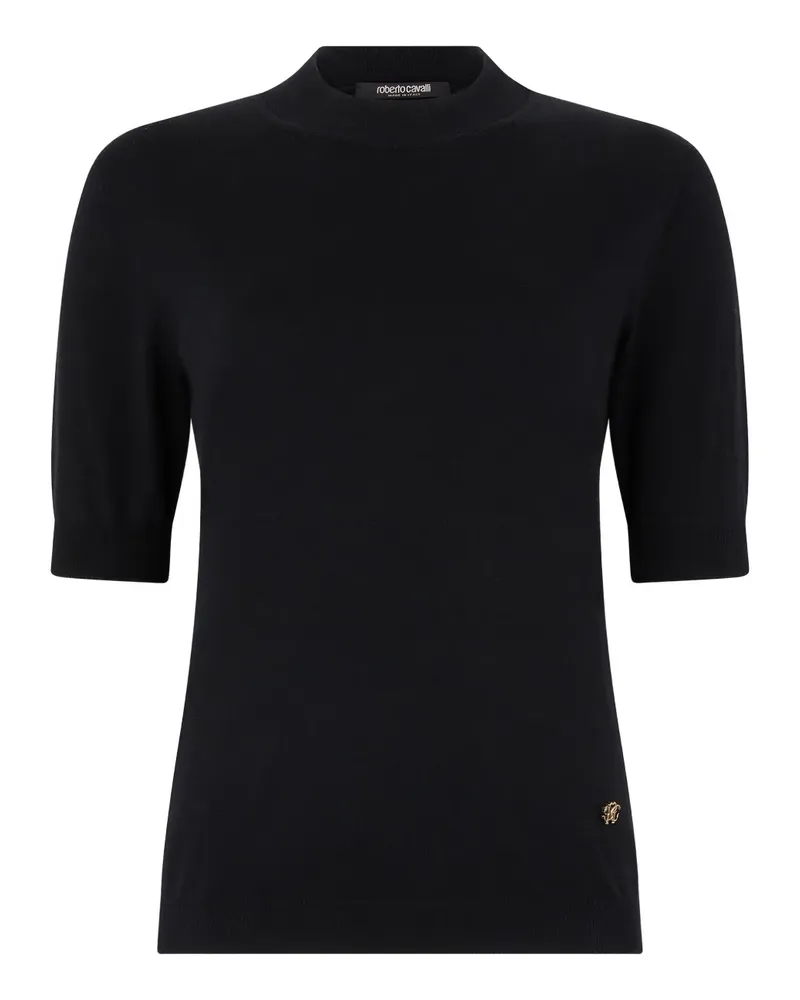 Roberto Cavalli Klassisches T-Shirt - Schwarz Schwarz