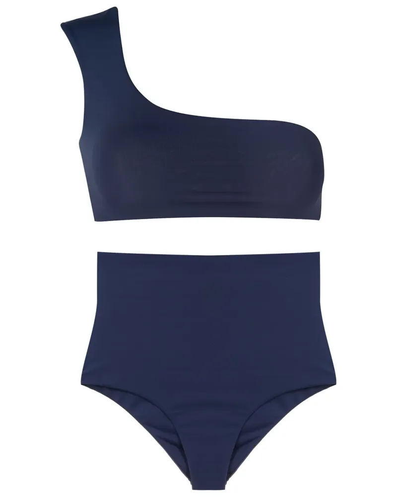 Lygia & Nanny Marjory Fluity One-Shoulder-Bikini - Blau Blau